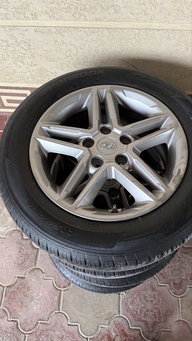 Диски с шинами на хундай киа