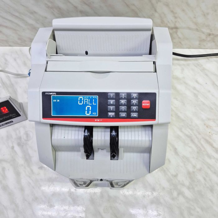 Masina de numarat bancnote/bani si detectie falsuri, display LCD, ZEUS Amanet Militari