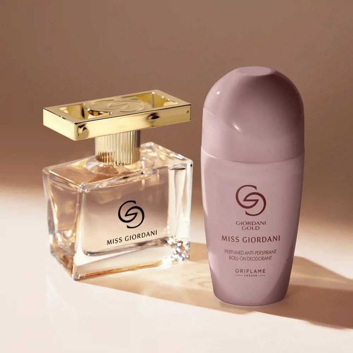 Set Miss Giordani Oriflame (apă de parfum + roll-on)