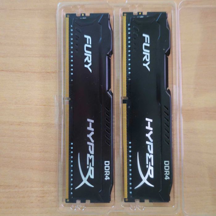 RAM памет HyperX Fury Black 2x8GB DDR4 3200MHz (Dual Channel)