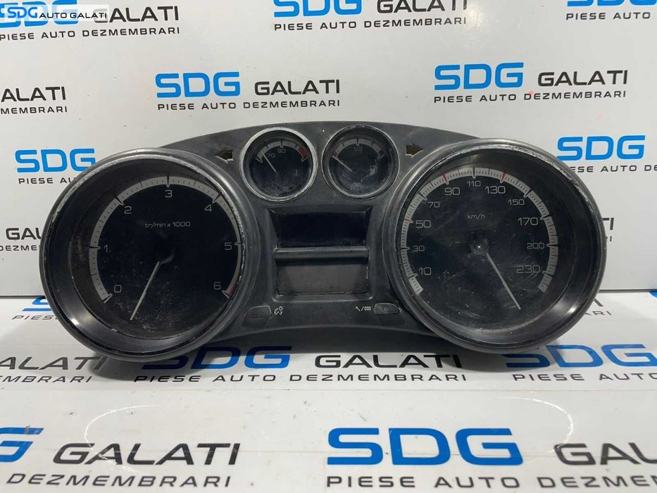 Ceas Ceasuri Cluster Instrumente Bord Peugeot 308 2007 - 2013 [L3997]