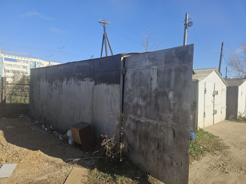 Металический гараж