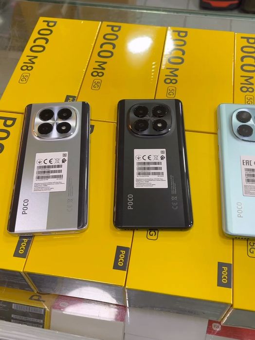 Poco M8 5G Global New 2026 Super Skidka+Garantiya+Dastafka