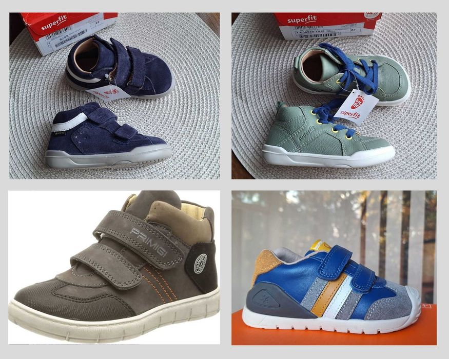 Обувки, чисто нови - Biomecanics, Superfit, Reebok - н. 22