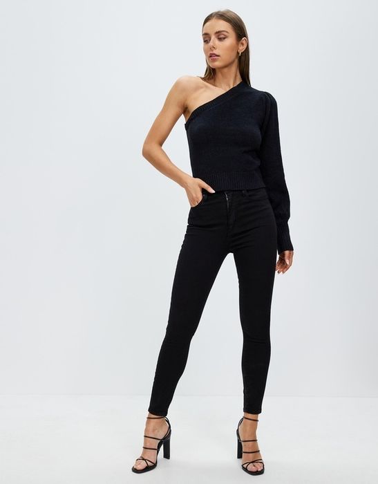 Pulover One shoulder M