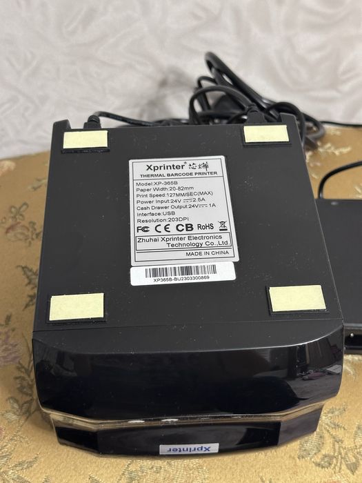 Принтер Термопринтер Xprinter XP-365B bluetooth