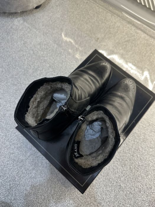 Зимняя Кожаная Обувь