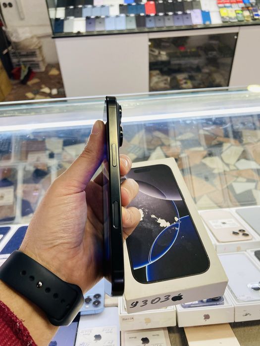 iPhone 16 Pro  128 gb black 91%