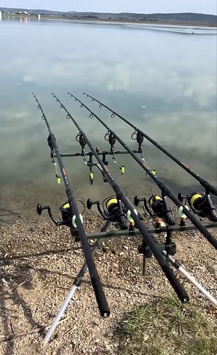 Vand set de 4 Lansete /  Bete Komodo 3,9 Crap 3,5LBS cu milimete