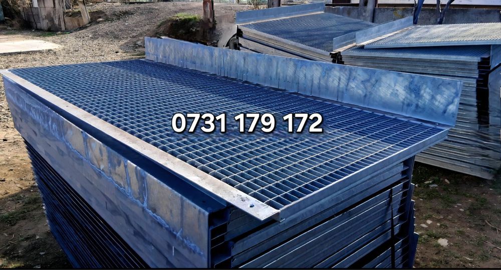 Trepte zincate la comanda