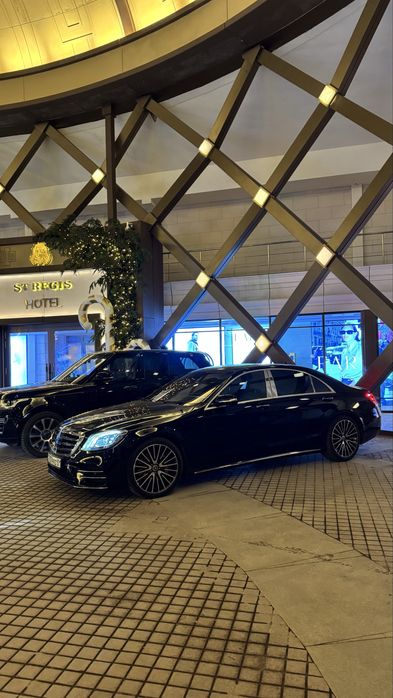 Мерседес w222 рейсталинг с водителем