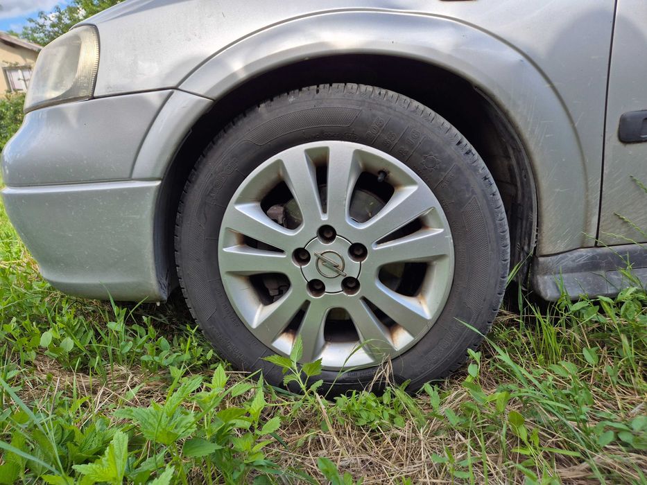 Продавам джанти 16" с летни гуми Kleber Quadraxer – 205/55 R16 (Opel Astra G / Zafira A)