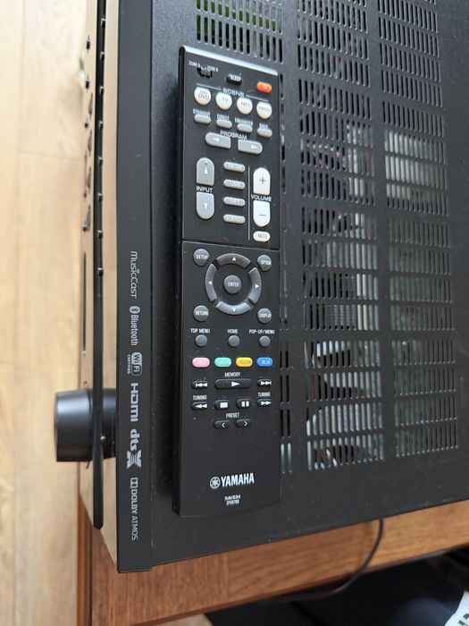Receiver AV  7.2 Yamaha RX-V583 – Dolby Atmos  5.1  HTR-4068 (4K, Wi-Fi, Bluetooth, MusicCast)