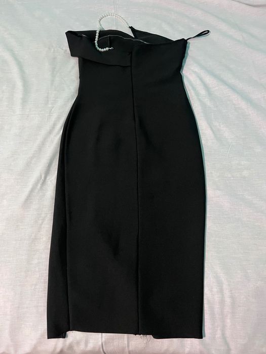 Rochie neagra de seara eleganta