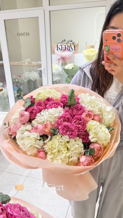 Цветы Алматы. 14февраль предзаказ. розы