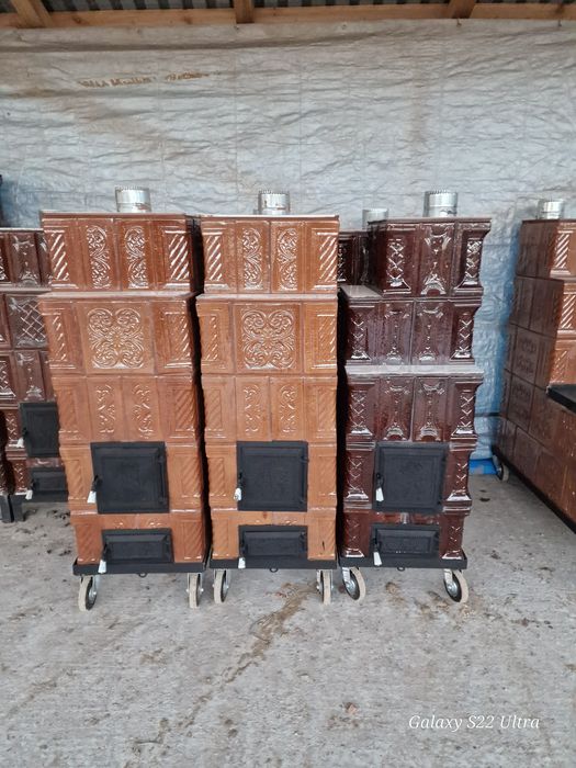 Vând sobe de teracotă premontate diferite modele