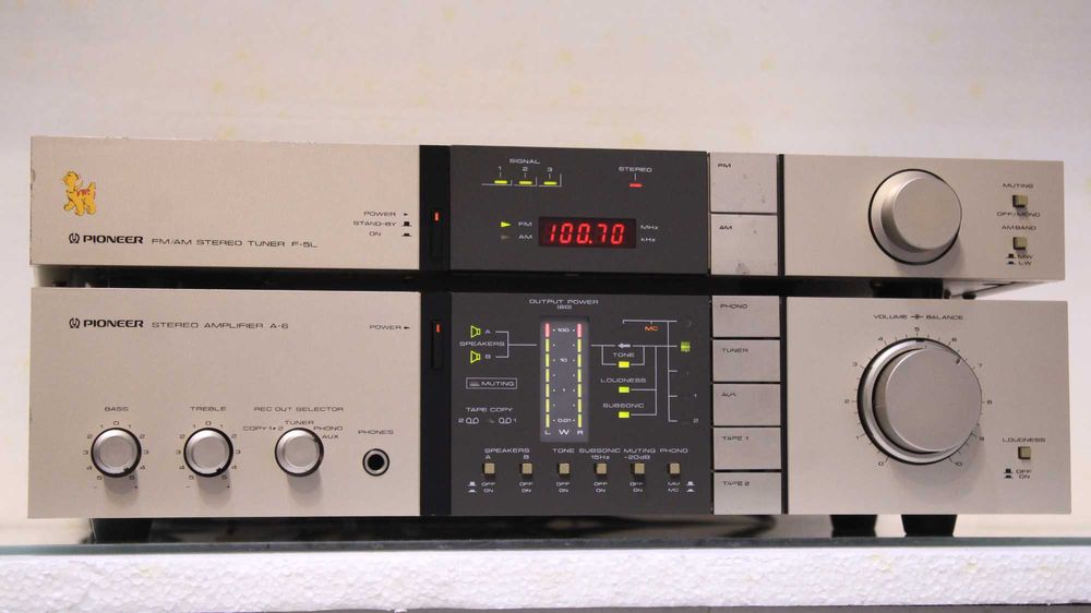 Statie+tuner Pioneer A-6(2x75W).
