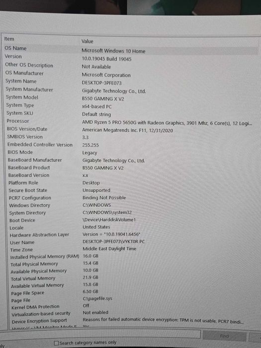 PC Gaming / Office – Ryzen 5 PRO, 16GB RAM, Placă de bază B550 - zona Gorjului