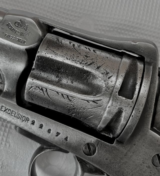 Австрийски револвер Гасер 1873 г. рядък модел, колекция оръжие, пищов