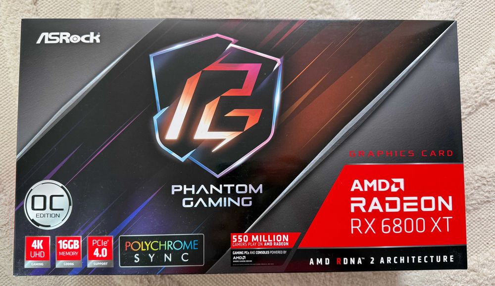 AMD Radeon RX6800 XT Gaming 16G OC