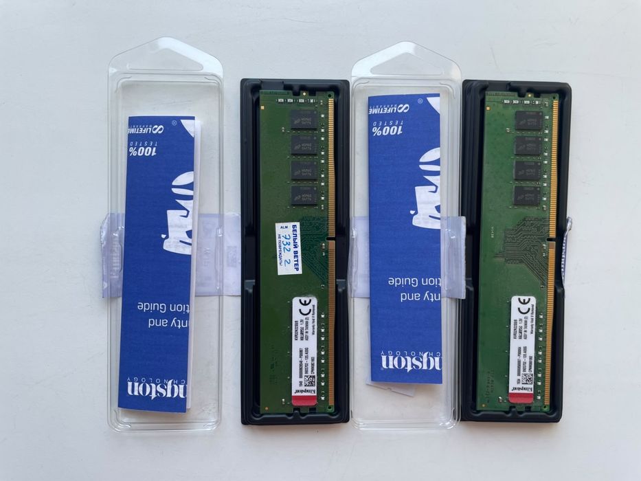 ОЗУ Ddr4 16gb Kingston