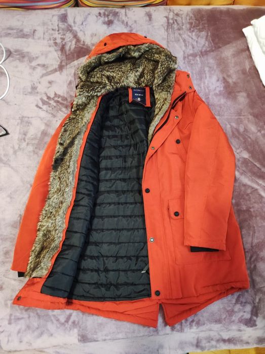 Мъжко зимно яке с пух XXL