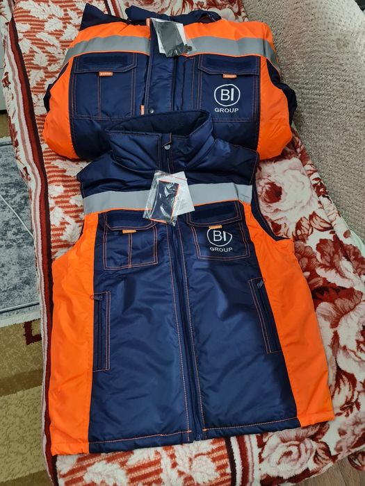 Спецодежда Куртка Желетка Ватники.