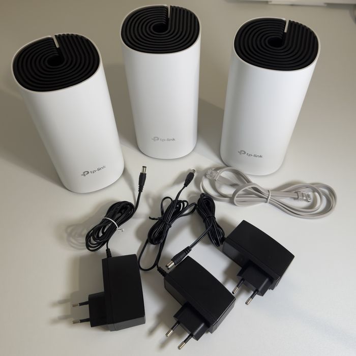 Sistem Wireless Mesh TP-Link Deco M4 AC1200 (Pachet 3 buc)