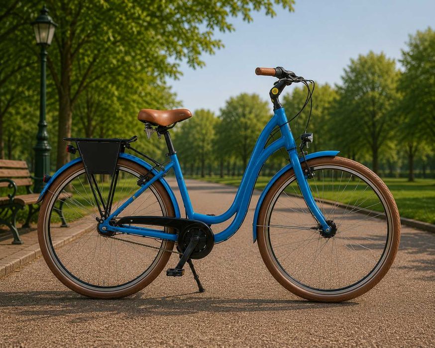 Градски велосипед Tretwerk Elegance 28 Blue Low Step Shimano Nexus 7