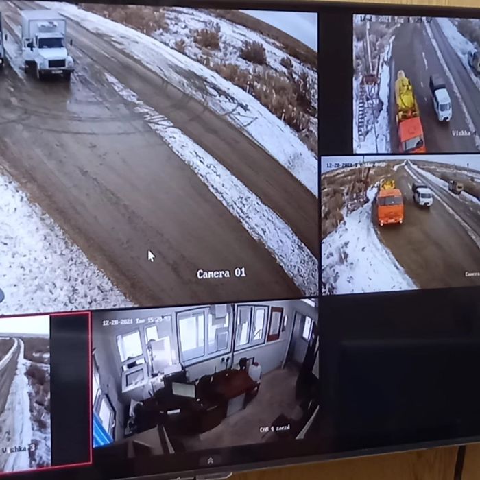 Монтаж видеокамер и домофона