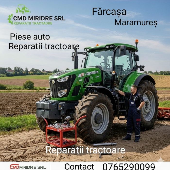 Reparatii tractoare , Magazin piese auto.