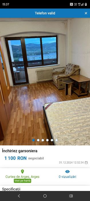 Inchiriez garsoniera