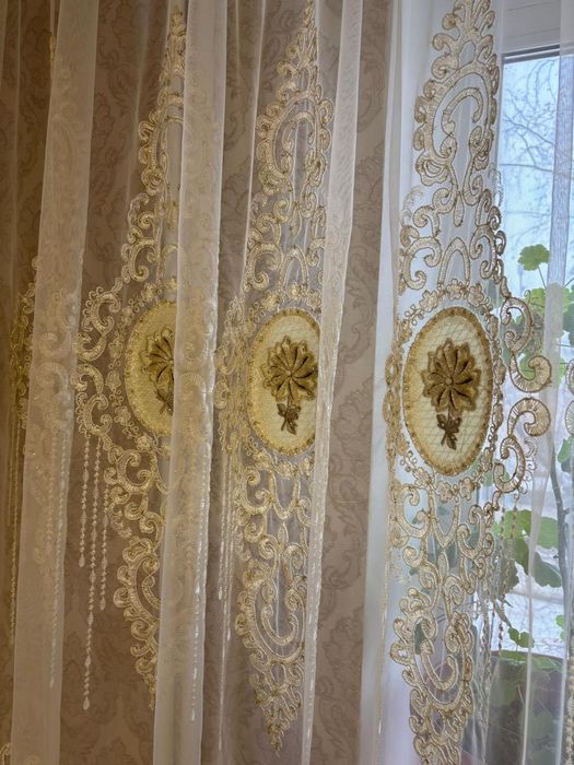 Продам тюль размер 2.20 на 6