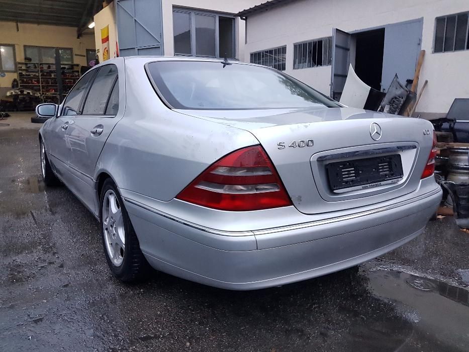 На Части! Mercedes S-класа W220 400 CDI KeyLess Go Махагонов Волан