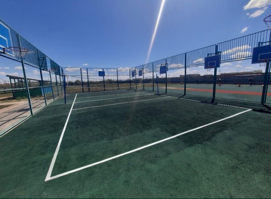 Разметка спортивного покрытия