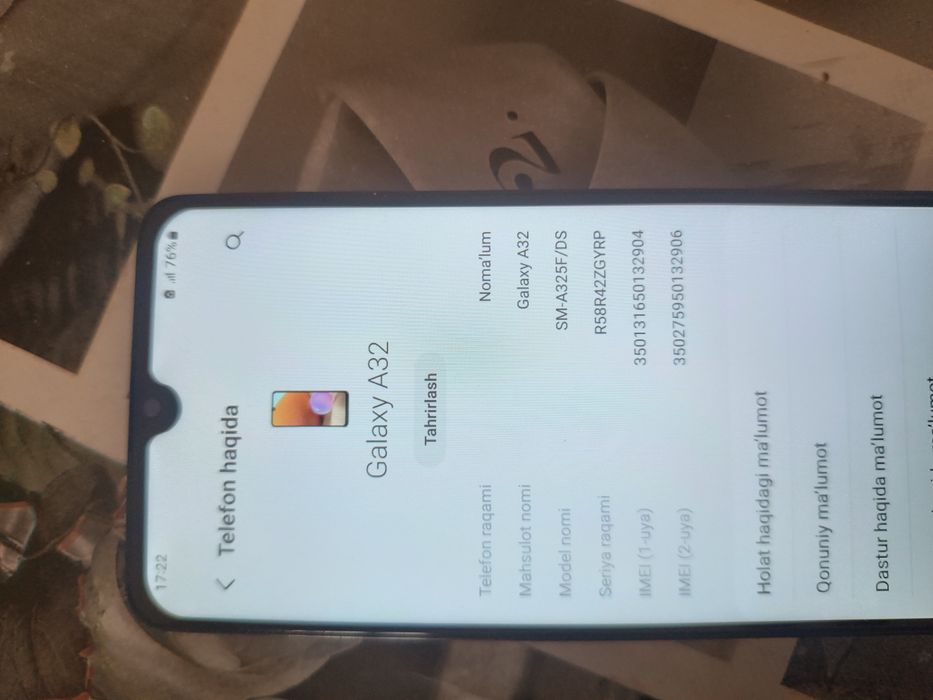 Galaxy A 32 yandex uchun qulay