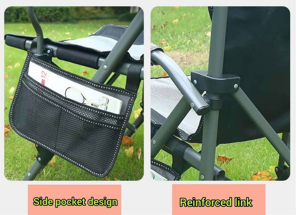 Ochiq havo uchun qulay kreslo