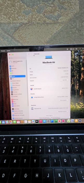 Mcbook air M4 16 128GB