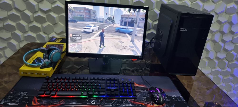 Игровой компьютер полный комплект + ДОСТАВКА бепул