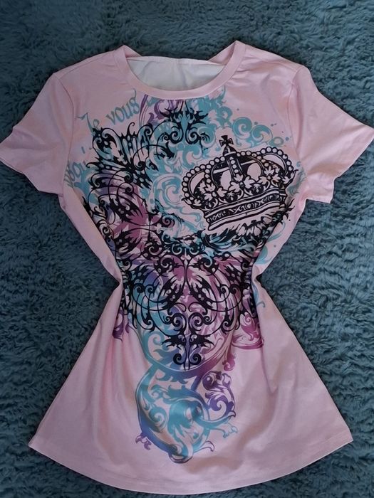 Y2K стил тениска