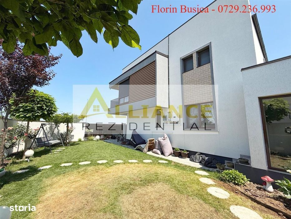 PROMOTIE ~ Vila individuala P+1E ~ 5 camere ~ 3 bai + dressing ~ Ideal