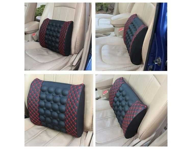 Възглавница за кола с масажна функция, Масажор за седалка, 12V