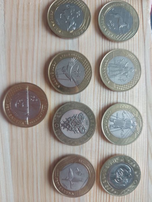 Продам коллекционное монеты тенге