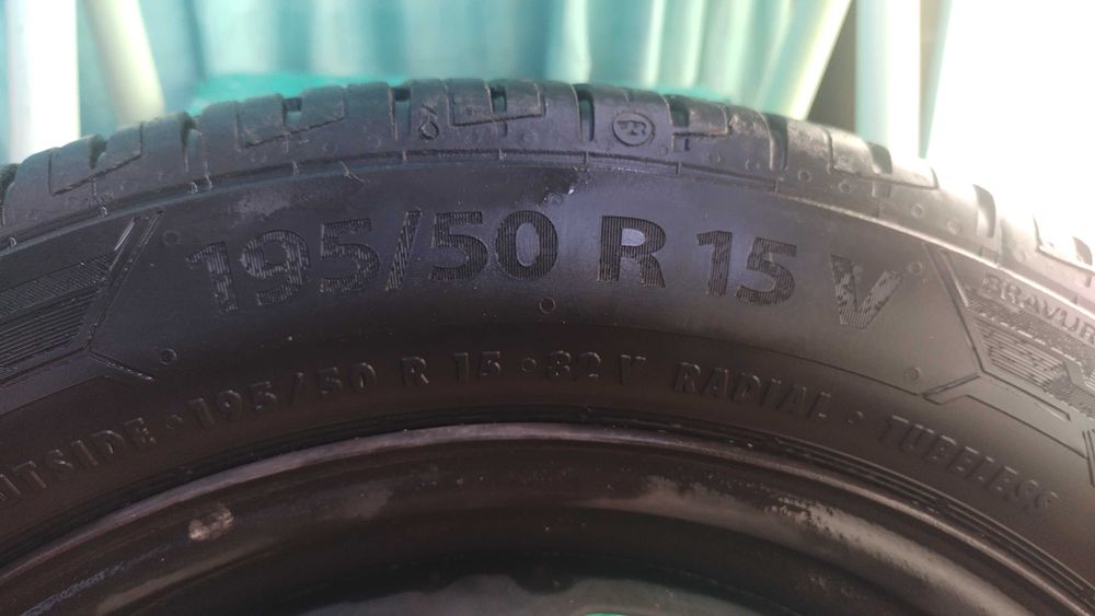 Гума 15" и джанти 5.5JxH2