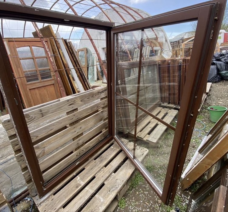 FERESTRA CASA LEMN TERMOPAN Germania  termopan 9 Buc Garantie