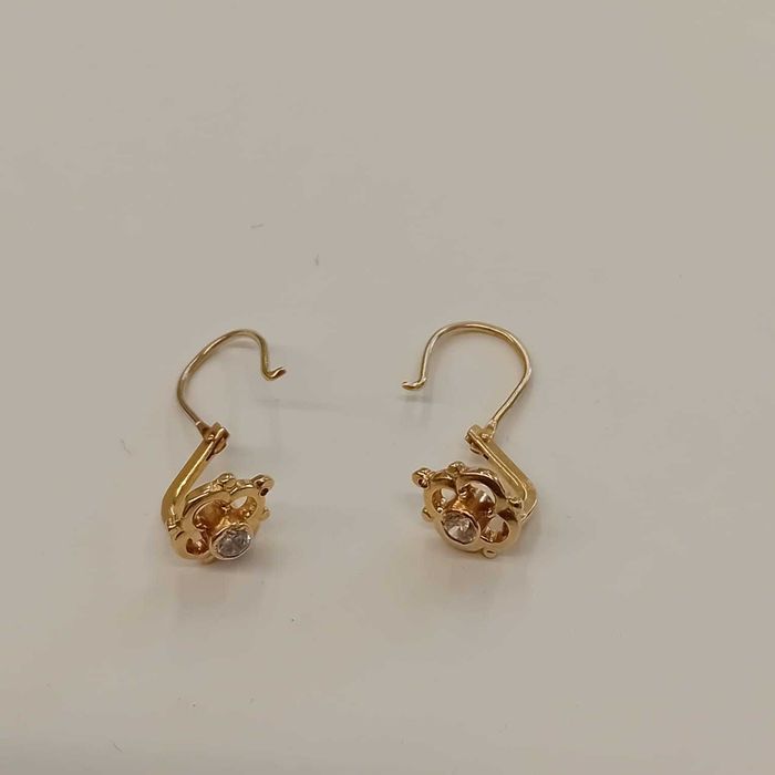 Cercei aur 14k (ag49 Esplanada b.7738) Garantie 2 Ani