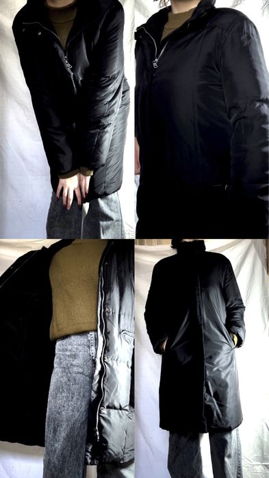 Пуховик черный от weekend