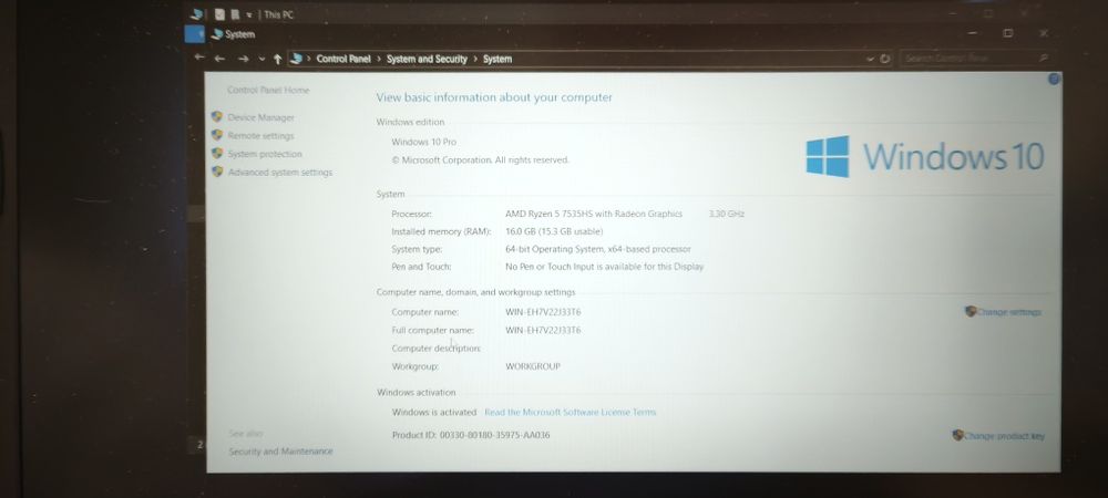 Laptop asus tuf gaming a15