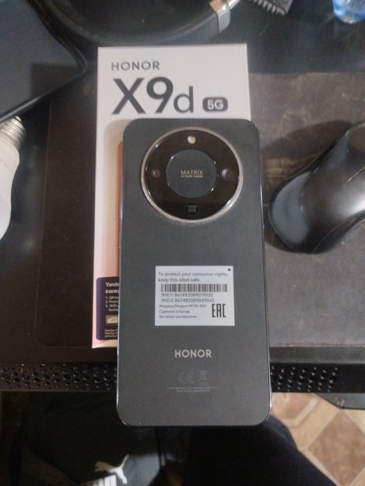 Honor x9d 256*8 qora