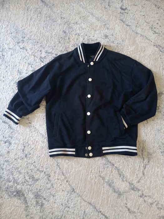 Бомбер на мальчика 10-12 лет, белая рубашка в подарок